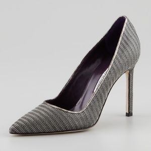 Manolo Blahnik BB Snake Pumps